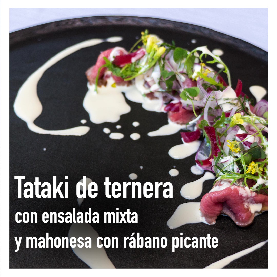 Takeshi Iwai, chef del restaurante Ada e Augusto, que se encuentra a las afueras de Milán, nos propone una receta con la Mahonesa kewpie de Japón.
En esta edición, nos presenta un plato de carne de buey estilo Tataki . La salsa con rábano le da frescura al plato y acompaña perfectamente a la carne.