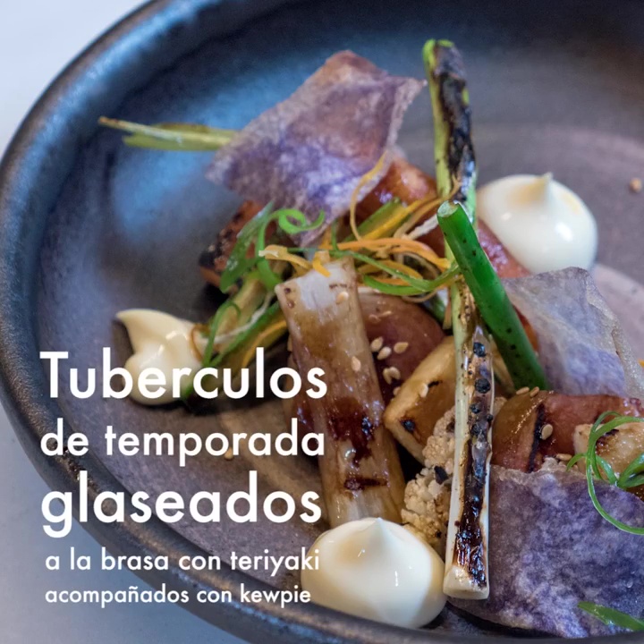 La receta es Tuberculos de temporada glaseados a la brasa con teriyaki acompañados con kewpie.<br />
Una forma ideal para disfrutar del pescado con toques de sabores originales de Japón.